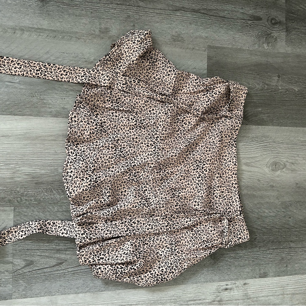 Leopard Print Women's Top